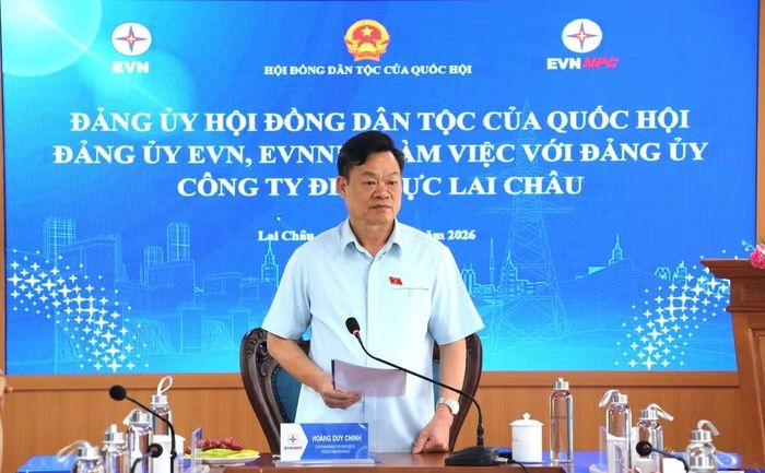 Đồng chí Hoàng Duy Chinh, Ủy viên Trung ương Đảng, Phó Chủ tịch Thường trực Hội đồng Dân tộc của Quốc hội.