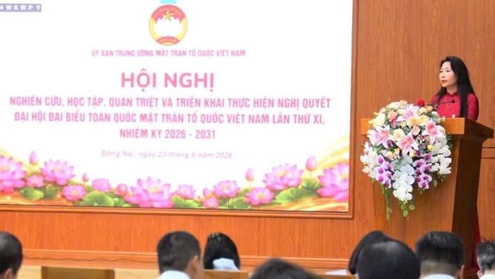 Hội nghị quán triệt, triển khai thực hiện Nghị quyết Đại hội đại biểu toàn quốc Mặt trận Tổ quốc Việt Nam lần thứ XI.