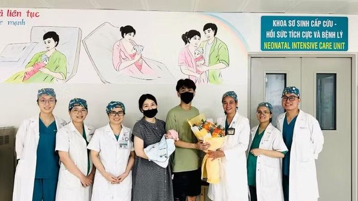Kỳ tích cứu sống bé sinh cực non chỉ nặng 720 gram tại Đà Nẵng. (Ảnh: Bệnh viện cung cấp)