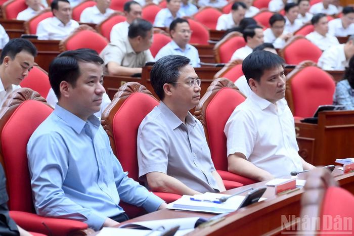 Các đại biểu tham dự cuộc gặp mặt.