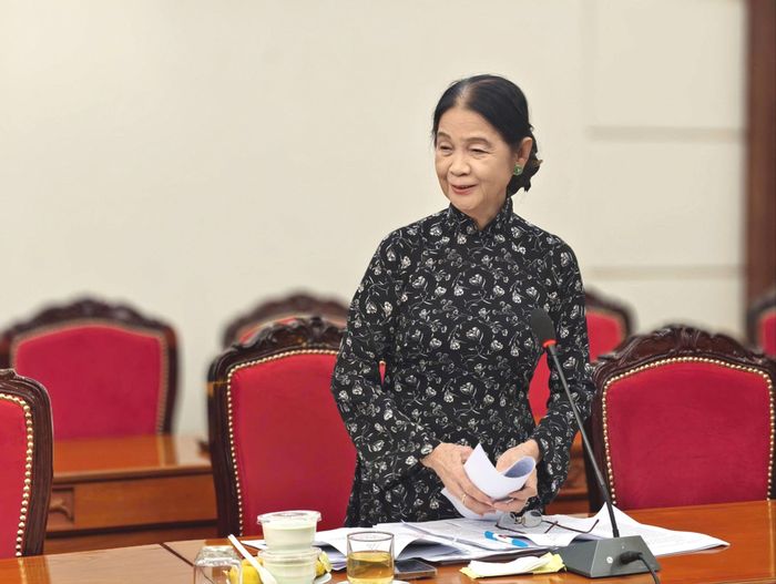  Luật sư Trương Thị Hòa nêu ý kiến góp ý 