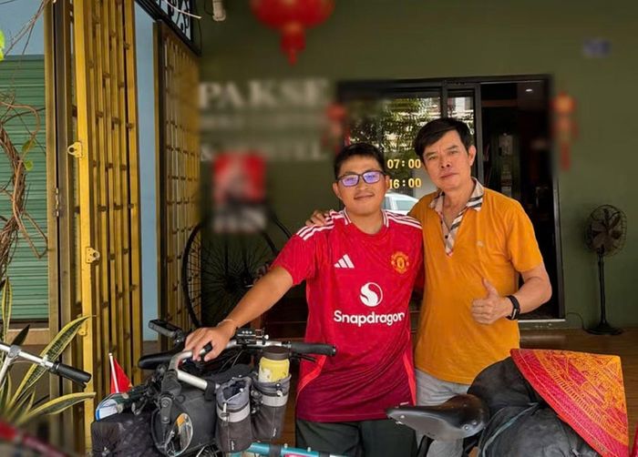 Anh Định ở Pakse (Lào) hết lòng giúp đỡ anh Công Luật.