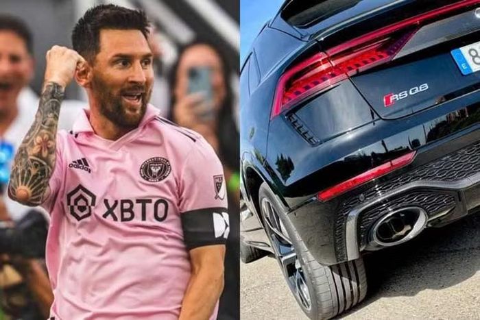 Audi là thương hiệu chiếm nhiều vị trí đỗ xe nhất trong garage của siêu sao bóng đá Lionel Messi với số lượng ít nhất 5 chiếc, bao gồm nhiều mẫu xe từ Q7, A7, RS6, Q8 hay R8 Spyder. Bên cạnh một số xe được phía nhà sản xuất Audi tài trợ theo hình thức quảng cáo từ câu lạc bộ, bản thân Messi cũng tự tay sắm cho mình khá nhiều chiếc xe mang thương hiệu "Bốn vòng tròn".