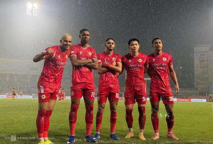 Dàn cầu thủ chất lượng là điểm tựa để Công an Hà Nội nuôi tham vọng vươn tầm châu Á. Ảnh: INT.