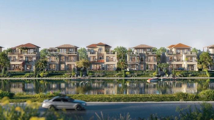 Nhà đầu tư phía Bắc vẫn “chuộng” bất động sản thấp tầng, ven sông (Ảnh phối cảnh Biệt thự kênh đào tại The Pearl)