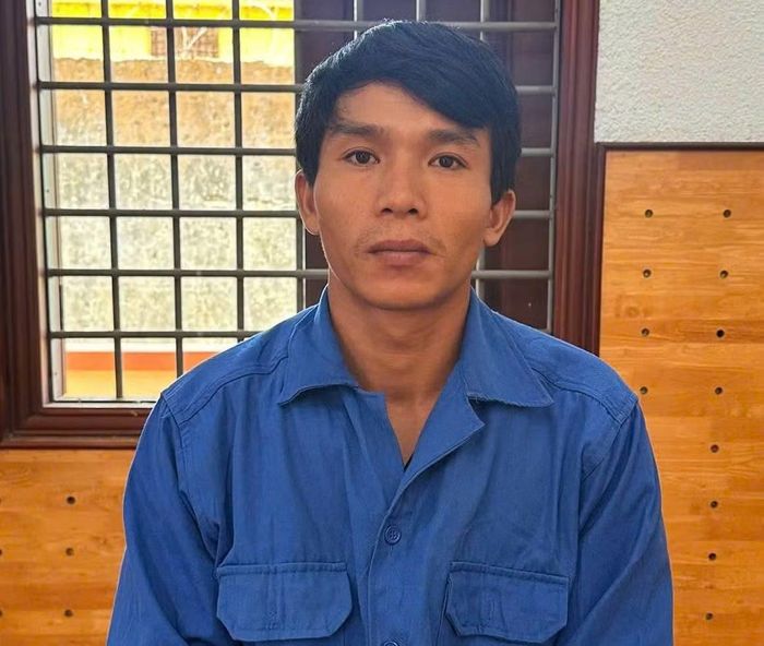 Đối tượng Hoàng Phước Tuấn. Ảnh: C.A.