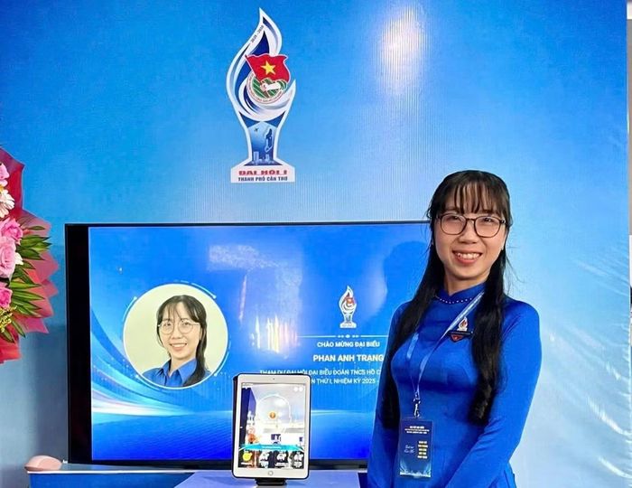 Chị Phan An Trang – Bí thư Đoàn Thanh niên UBND TP. Cần Thơ.