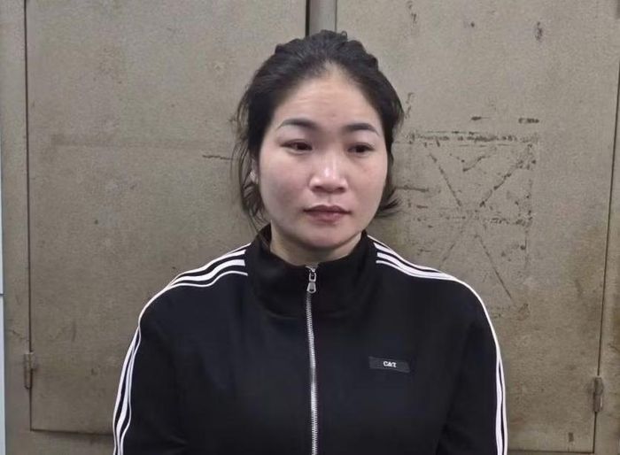 Bị can Lê Thị Hạnh.