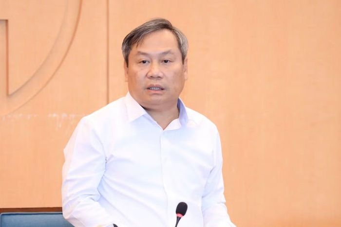 Chủ tịch Hà Nội Vũ Đại Thắng chủ trì cuộc họp