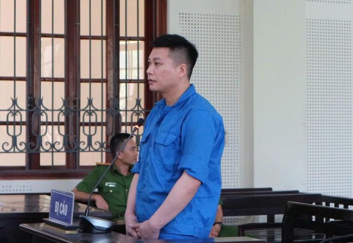 Bị cáo Nguyễn Văn Ba tại tòa.