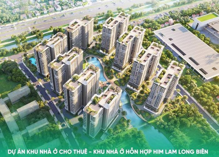 Hà Nội sẽ có thêm 2.000 căn hộ cho thuê từ dự án Him Lam Long Biên.