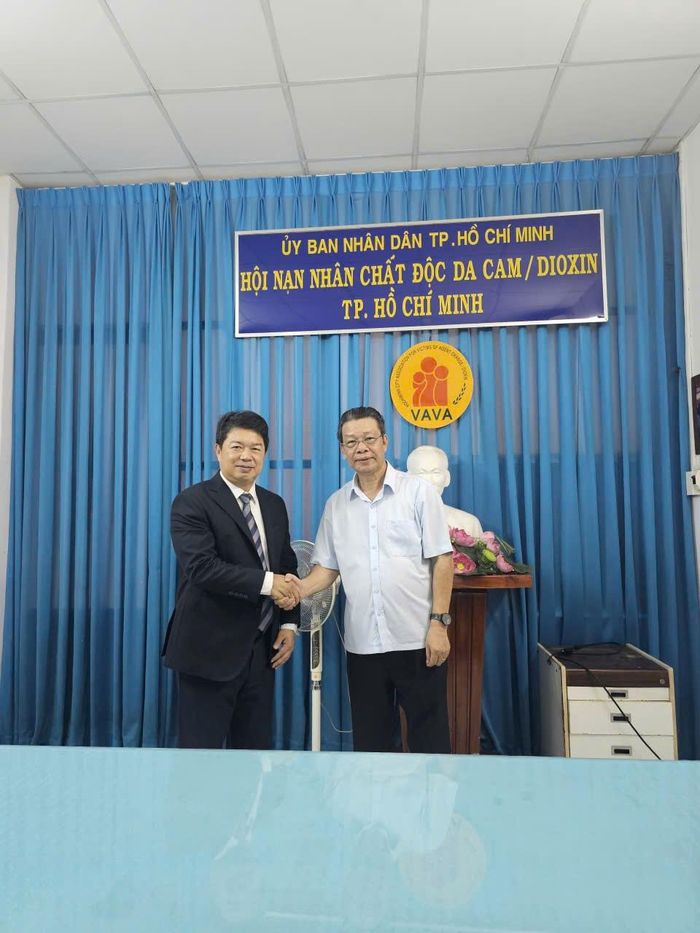Hội Nạn nhân chất độc da cam/dioxin TP.HCM đón tiếp và làm việc với Đoàn Kinh tế - Văn hóa Đài Bắc