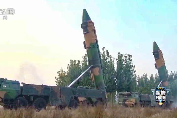 Trung Quốc đang gửi đi tín hiệu gì qua thước phim phóng tên lửa siêu vượt âm DF-17?. Ảnh: scmp.com