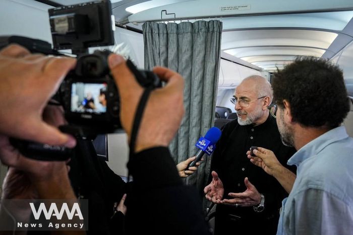 Chủ tịch Quốc hội Iran Mohammad Bagher Ghalibaf. Ảnh: WANA