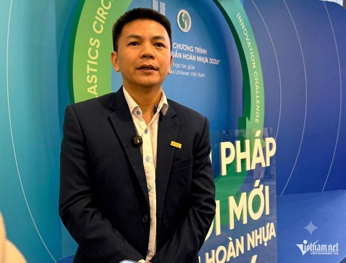 Ông Nguyễn Trọng Minh - Tổng Giám đốc Công ty Cổ phần Công nghệ GRAC chia sẻ thông tin với Báo VietNamNet bên lề sự kiện.