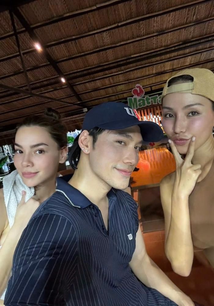 Ca sĩ Hồ Ngọc Hà rủ rê 2 người em nhà thiết kế Lý Quí Khánh và ca sĩ GiGi Hương Giang chơi thể thao.
