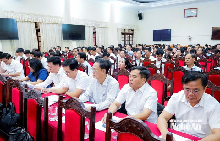 Các đại biểu tham dự hội nghị. Ảnh: Phạm Bằng