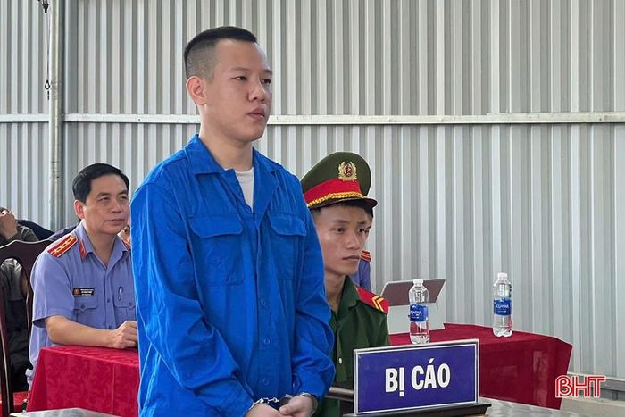 Bị cáo Võ Tá Sỹ Đan tại phiên xét xử