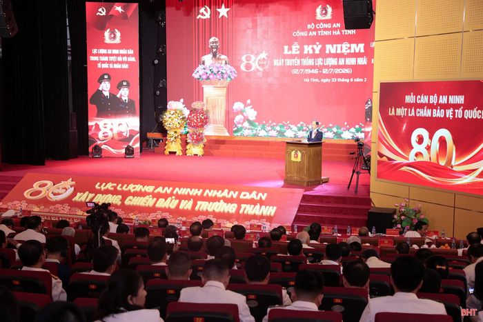 Quang cảnh lễ kỷ niệm.