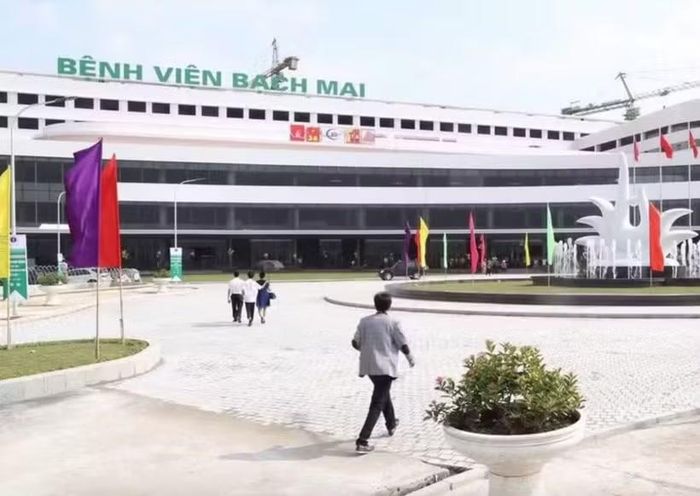Bệnh viện Bạch Mai cơ sở 2. (Ảnh: PV/Vietnam+)