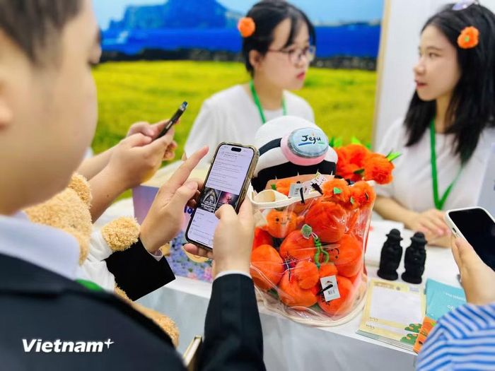 Sự tham gia của đội ngũ phóng viên tại các hội chợ du lịch quốc tế giúp lan tỏa, quảng bá hình ảnh điểm đến. (Ảnh minh họa: Mai Mai/Vietnam+)