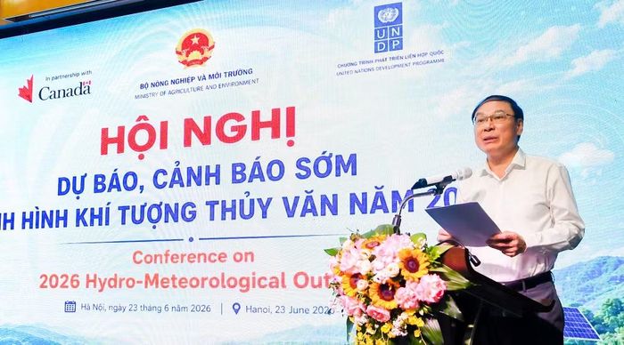  Thứ trưởng Bộ Nông nghiệp và Môi trường Lê Công Thành phát biểu. (Ảnh: PV) 
