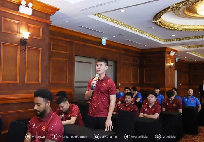 Đội trưởng Đỗ Duy Mạnh cùng toàn đội phấn đấu bảo vệ thành công chức vô địch ở ASEAN Cup 2026. (Ảnh: VFF)