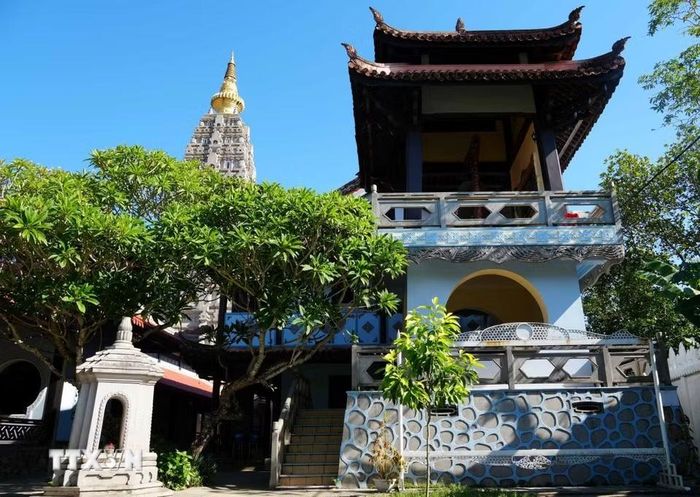 Tháp Chuông của chùa Huyền Không, thành phố Huế. (Ảnh: Nguyên Lý/TTXVN)