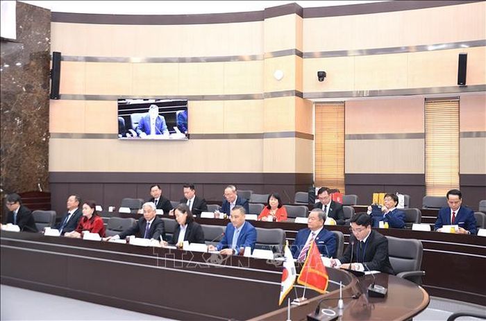 Đại diện các trường Đại học - cao đẳng Việt Nam tham gia cuộc gặp.