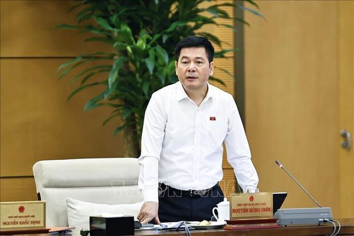 Phó Chủ tịch Quốc hội Nguyễn Hồng Diên phát biểu. Ảnh: Doãn Tấn/TTXVN