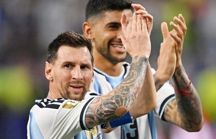 Lionel Messi lập kỷ lục vào lưới Áo - Ảnh: Getty Images.
