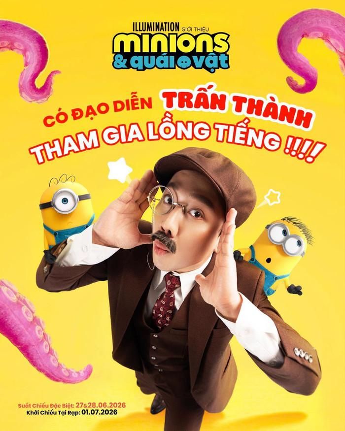 Trấn Thành tái ngộ vũ trụ Minions sau 13 năm.