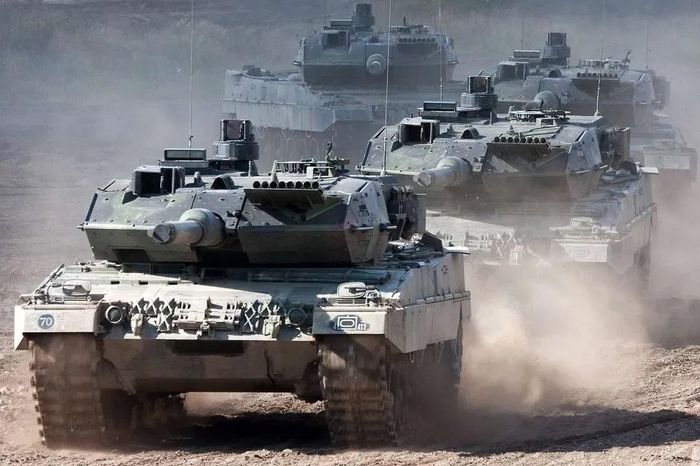 Đức sẽ mua khoảng 40% cổ phần của KNDS, nhà sản xuất xe bọc thép Leopard 2. Ảnh: Tân Hoa Xã.
