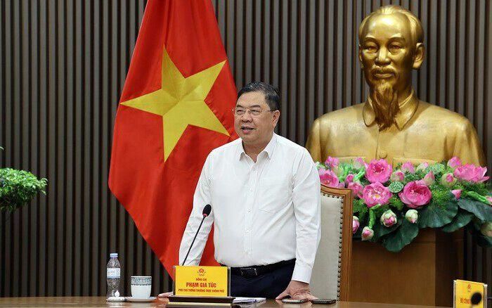 Phó Thủ tướng Thường trực Phạm Gia Túc. (Ảnh: VGP).