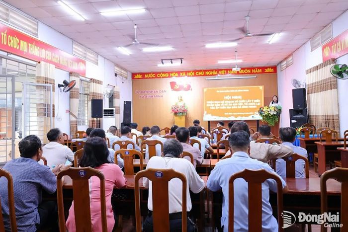 Toàn cảnh hội nghị triển khai. Ảnh: Thanh Tâm