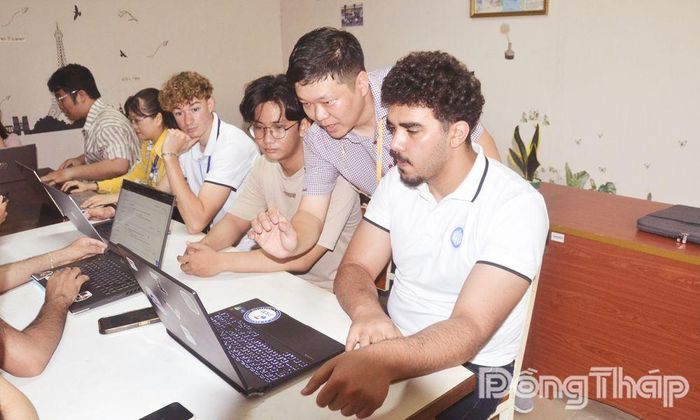 Hoạt động học thuật của sinh viên quốc tế góp phần thúc đẩy hợp tác và hội nhập quốc tế tại Trường Đại học Tiền Giang.