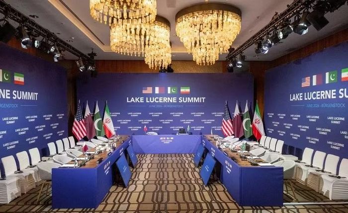 Đàm phán Mỹ - Iran diễn ra tại khu nghỉ dưỡng Buergenstock ở Obbuergen, gần Lucerne, Thụy Sĩ. Ảnh: Reuters