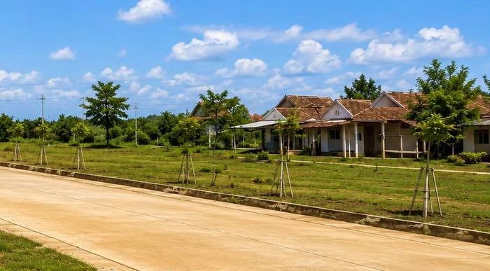 Một góc Khu định canh, định cư tập trung Suối Đá. Ảnh: V.L