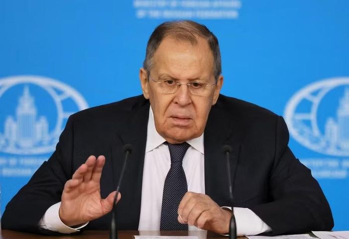 Ngoại trưởng Nga Sergey Lavrov. Ảnh: Reuters
