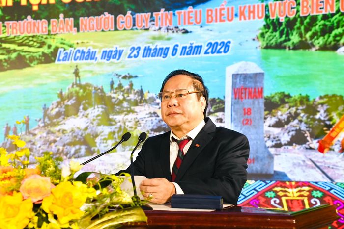 Đồng chí Tống Thanh Hải - Phó Chủ tịch Thường trực UBND tỉnh phát biểu tại chương trình.
