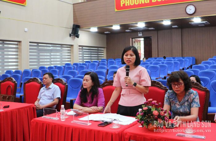 Lãnh đạo Ban Tuyên giáo và Dân vận Tỉnh ủy phát biểu tại chương trình tổng duyệt