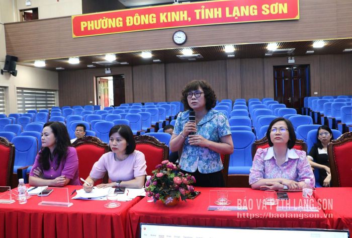 Lãnh đạo Sở Tài chính phát biểu ý kiến tại chương trình tổng duyệt