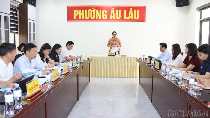 Quang cảnh buổi giám sát.