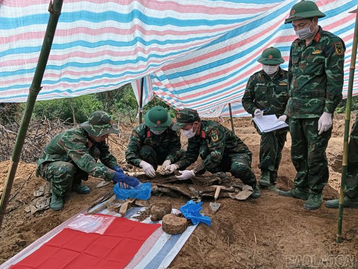 Ngay sau khi được thành lập, Đội tìm kiếm, quy tập hài cốt liệt sĩ đã tổ chức khảo sát, xác minh thông tin và tổ chức tìm kiếm tại các địa bàn trọng điểm.