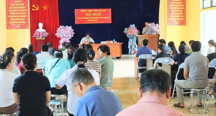 Thông qua đối thoại, nhiều vấn đề thuộc thẩm quyền đã được cấp ủy, chính quyền xã Lục Yên xem xét, xử lý kịp thời.