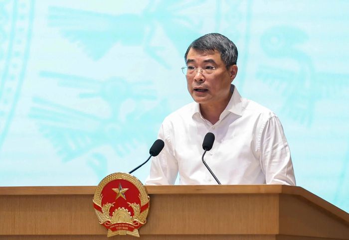 Đồng chí Lê Minh Hưng, Thủ tướng Chính phủ, Trưởng Ban Chỉ đạo phát biểu kết luận hội nghị.