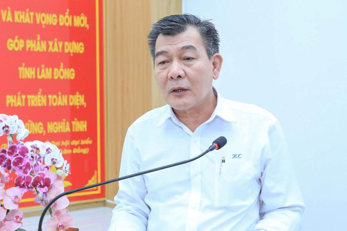 Phó Chủ tịch Ủy ban Trung ương MTTQ Việt Nam Nguyễn Đức Phong phát biểu chỉ đạo tại hội nghị