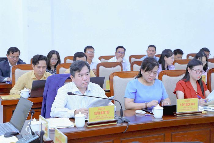 Đại biểu các tỉnh trong Cụm thi đua Tây Nguyên và Duyên hải miền Trung tham dự hội nghị