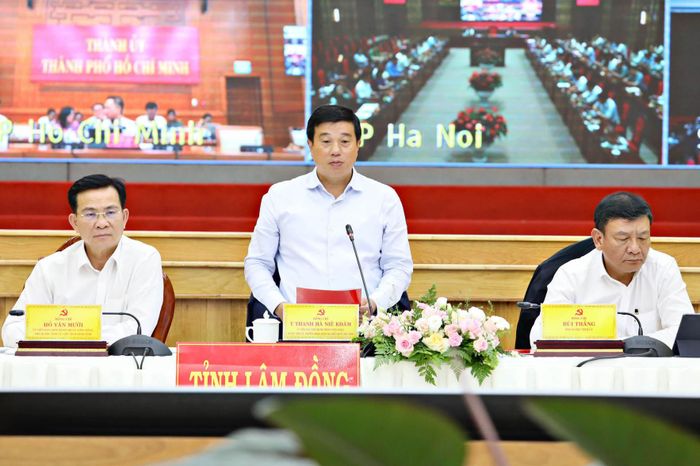 Bí thư Tỉnh ủy Lâm Đồng Y Thanh Hà Niê Kđăm kiến nghị các nội dung liên quan tới phát triển khoa học, chuyển đổi số với Chính phủ và các bộ, ngành Trung ương