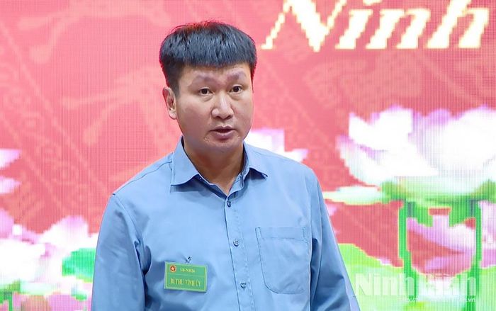 Đồng chí Bí thư Tỉnh ủy Trần Huy Tuấn phát biểu chỉ đạo tổng duyệt diễn tập Phòng thủ dân sự tỉnh Ninh Bình năm 2026.